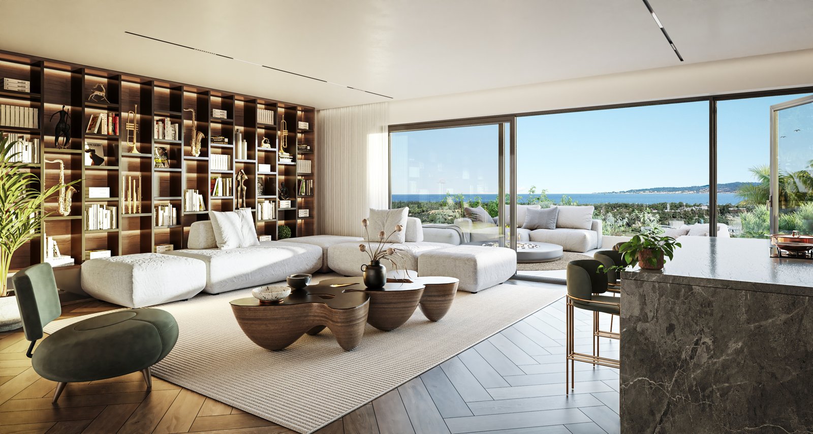 Interior representativo del residencial