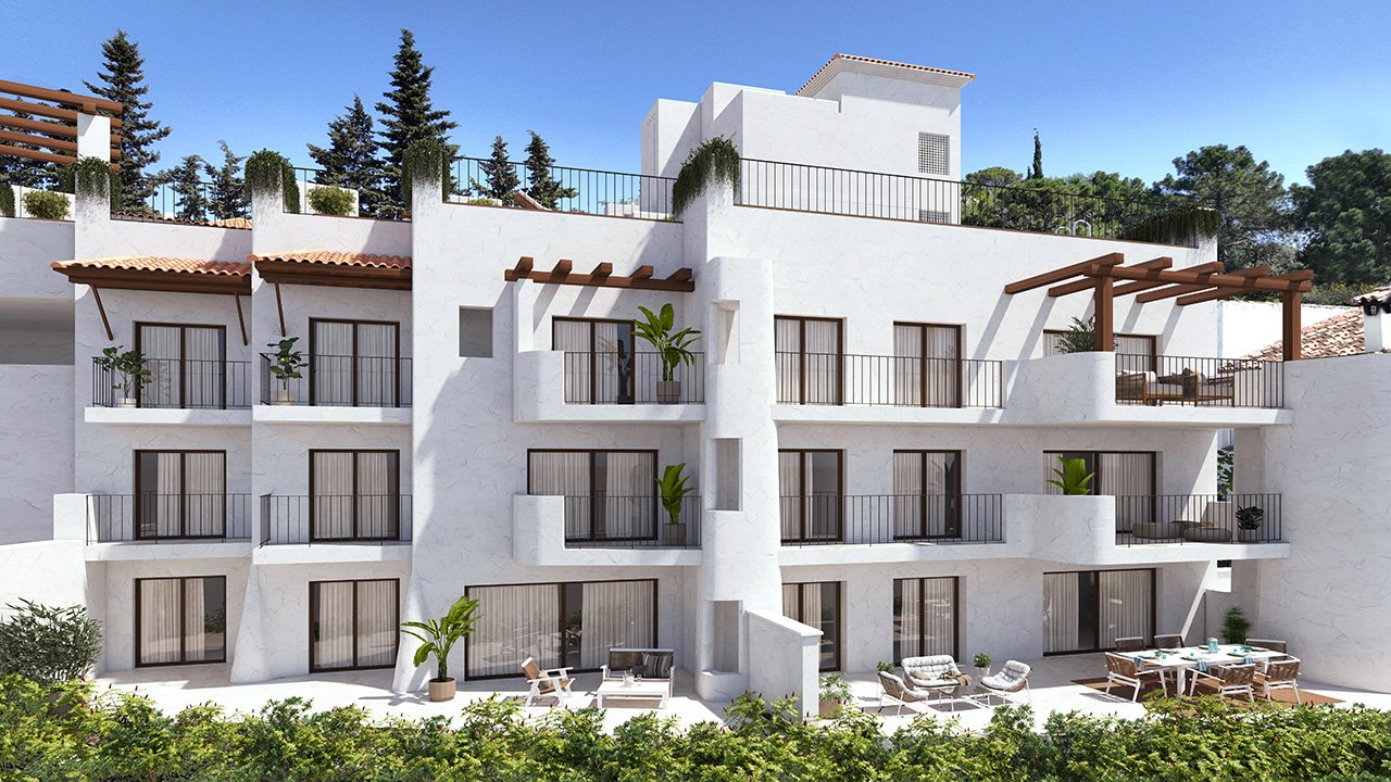 Fuente Lirios · Apartamento de 3 dormitorios en planta media · GV-096-B1-03-15 en Centro de Benahavís