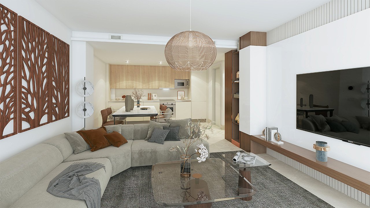 Fuente Lirios · Apartamento de 2 dormitorios con amplia terraza · GV-096-B1-01-5 en Centro de Benahavís
