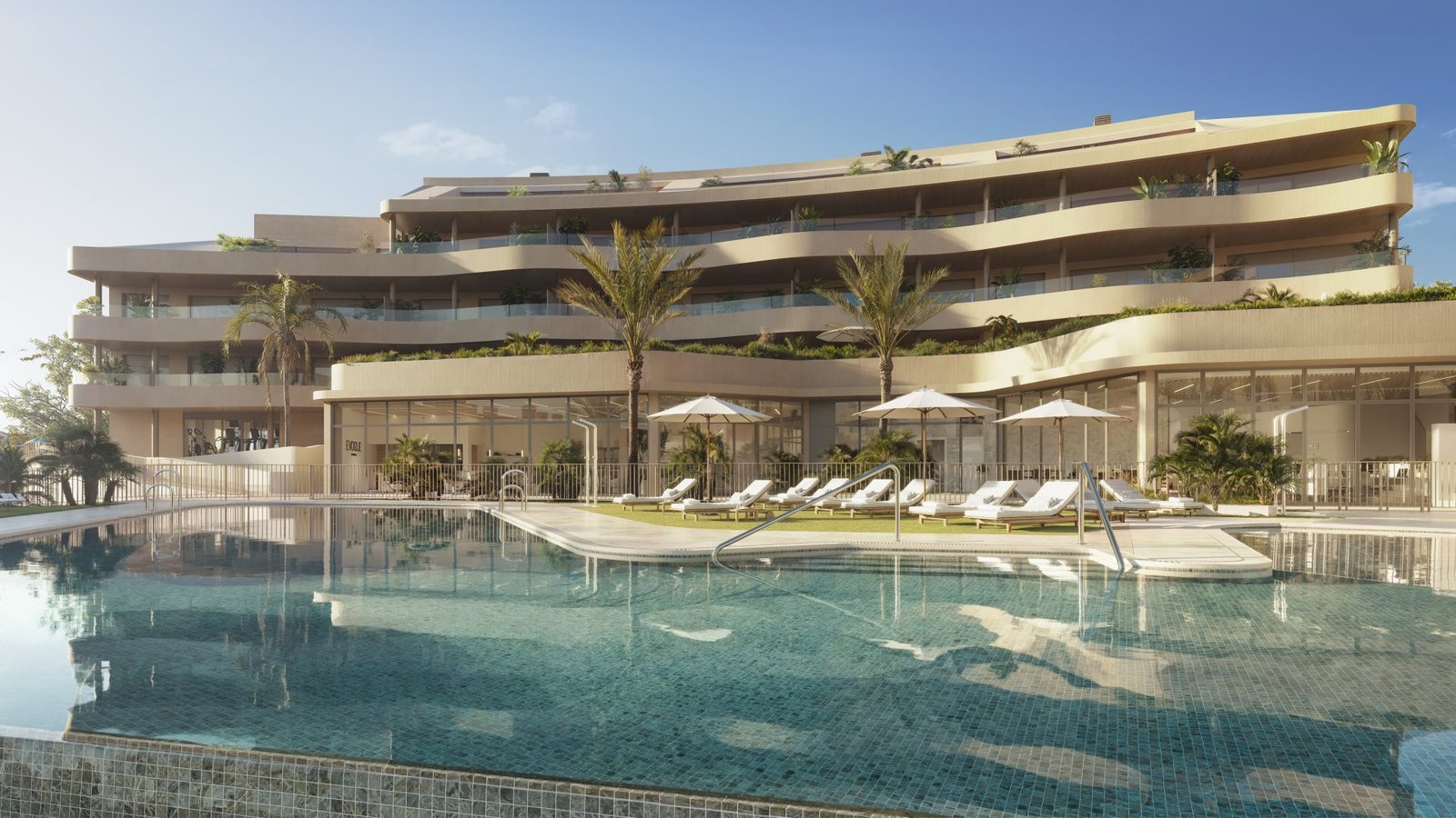 Arquitectura de Evoque Residences