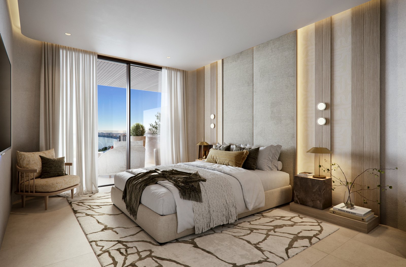 Dormitorio de una vivienda de Óleo