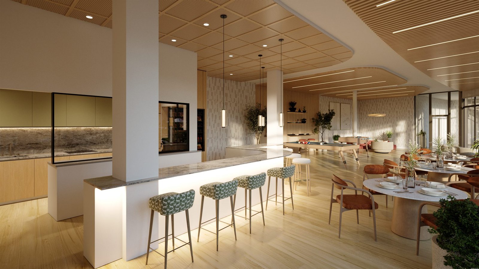 Espacio de coworking de Evoque