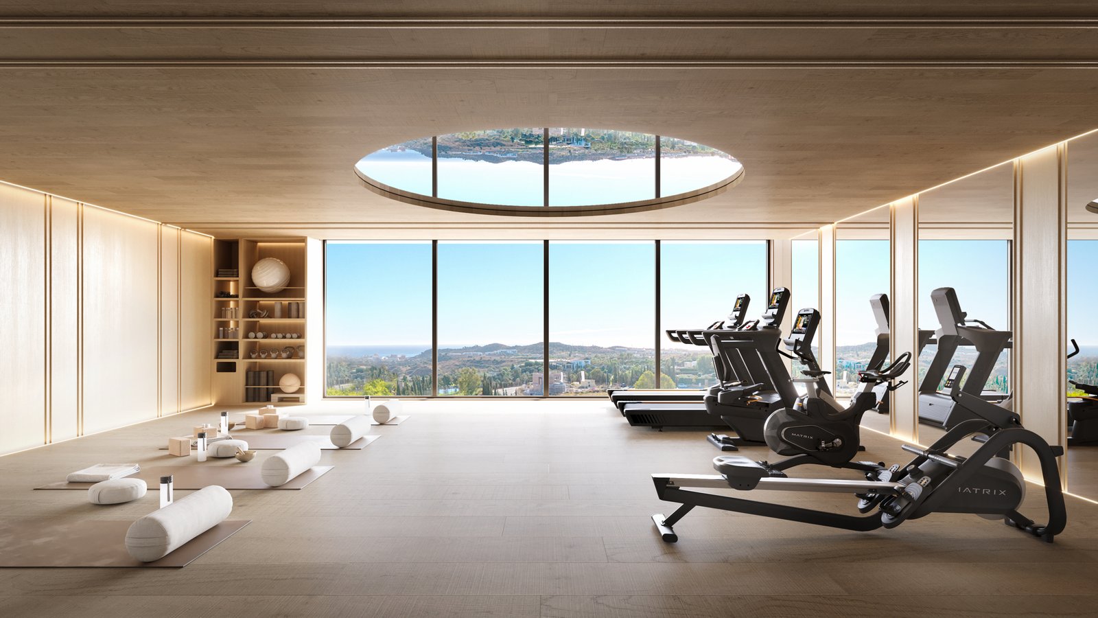 Gimnasio del residencial — The Eagle, Mijas